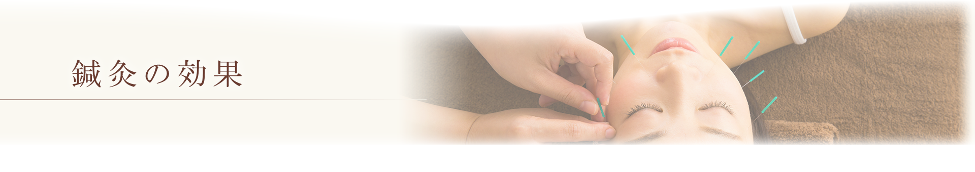 鍼灸の効果